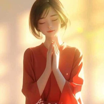 三四十岁女人清心寡欲AI佛系女生头像