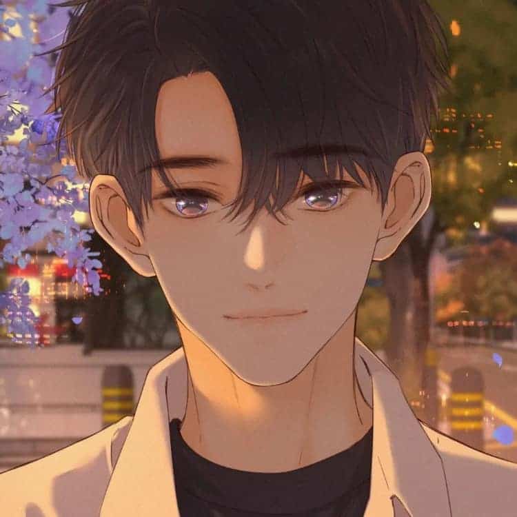 《难哄》桑延温以凡CP漫画版超甜情侣头像_10