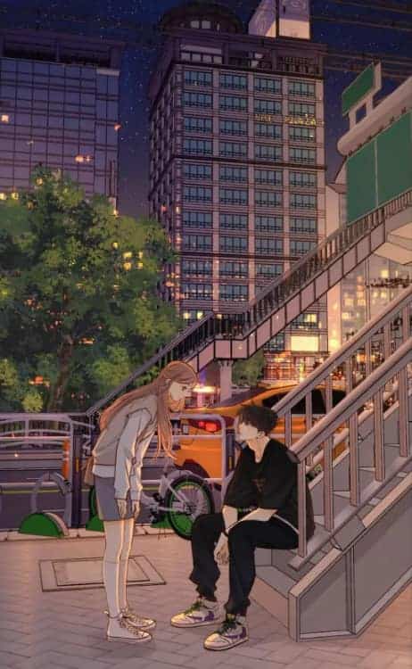 《难哄》桑延温以凡CP漫画版超甜情侣头像_22