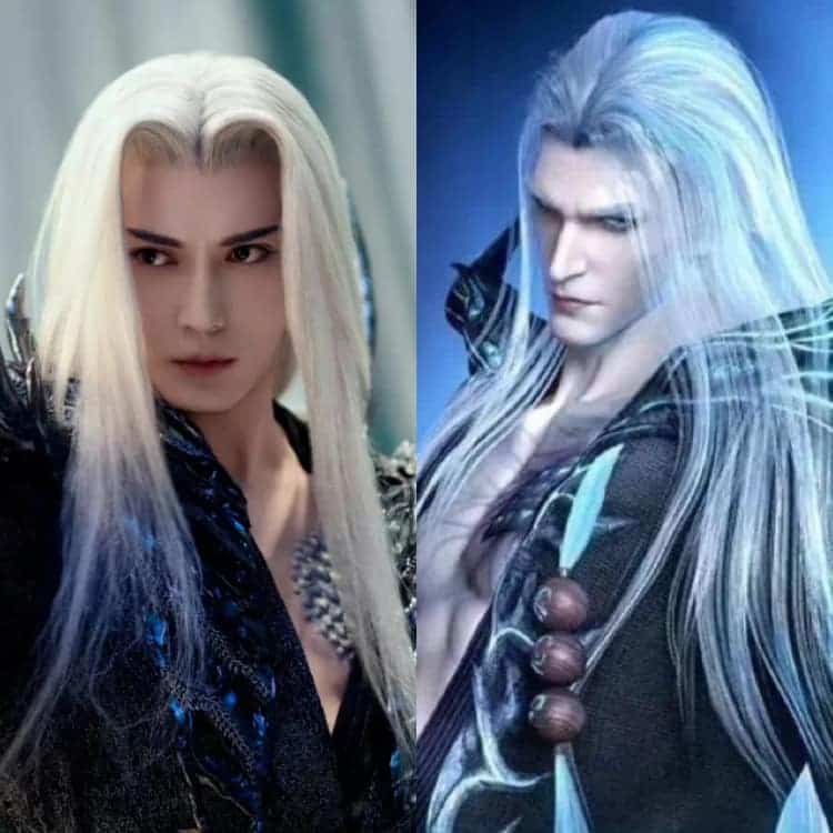 《烈焰之武庚纪》电视剧演员与动漫版人物对比图_1