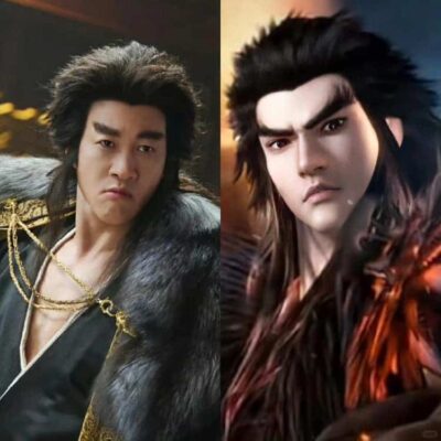 《烈焰之武庚纪》电视剧演员与动漫版人物对比图