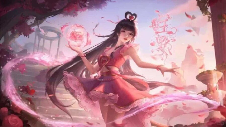 叶罗丽王默穿古装的动漫古风女生头像_4