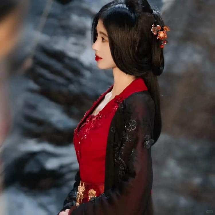 《花间令》杨采薇鞠婧祎古装唯美头像_1