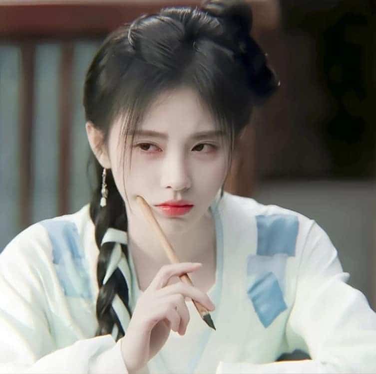 《花间令》杨采薇鞠婧祎古装唯美头像_2