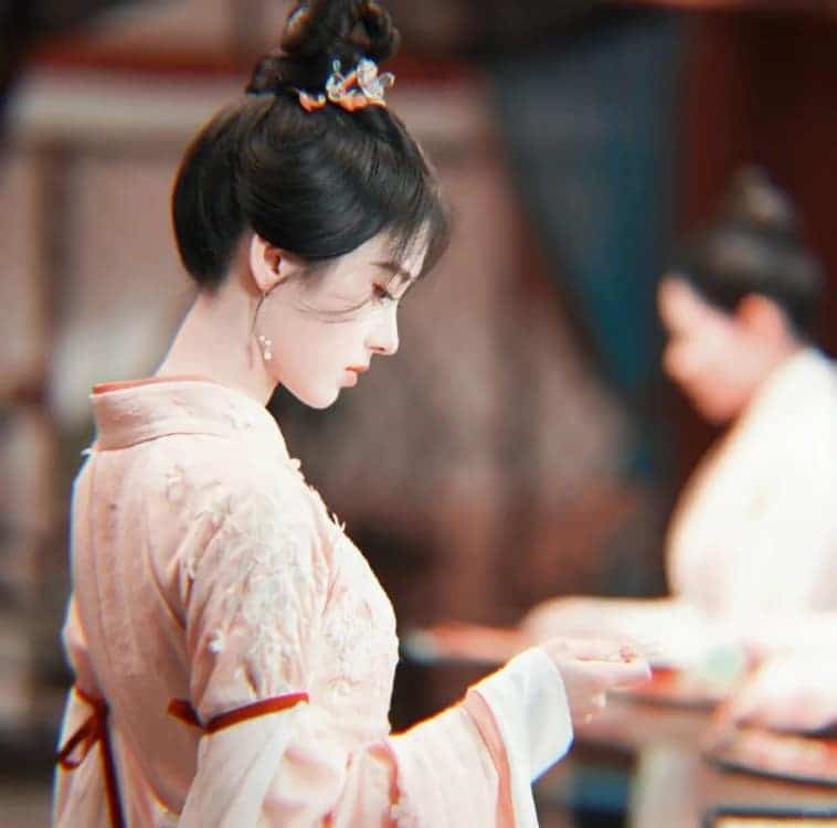 《花间令》杨采薇鞠婧祎古装唯美头像_6