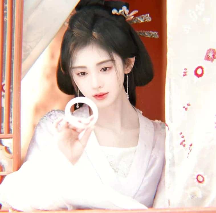 《花间令》杨采薇鞠婧祎古装唯美头像_13