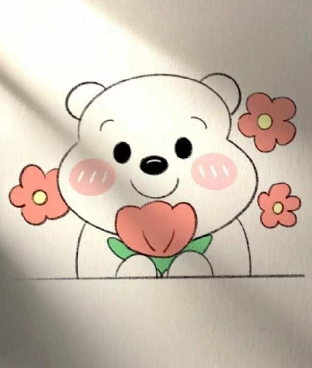 适合小朋友的线条可爱简笔画图片_9