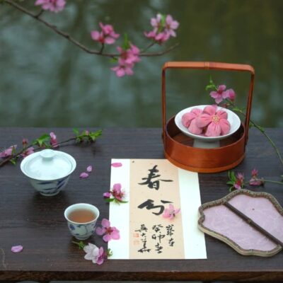 春分适合朋友圈唯美书法配图