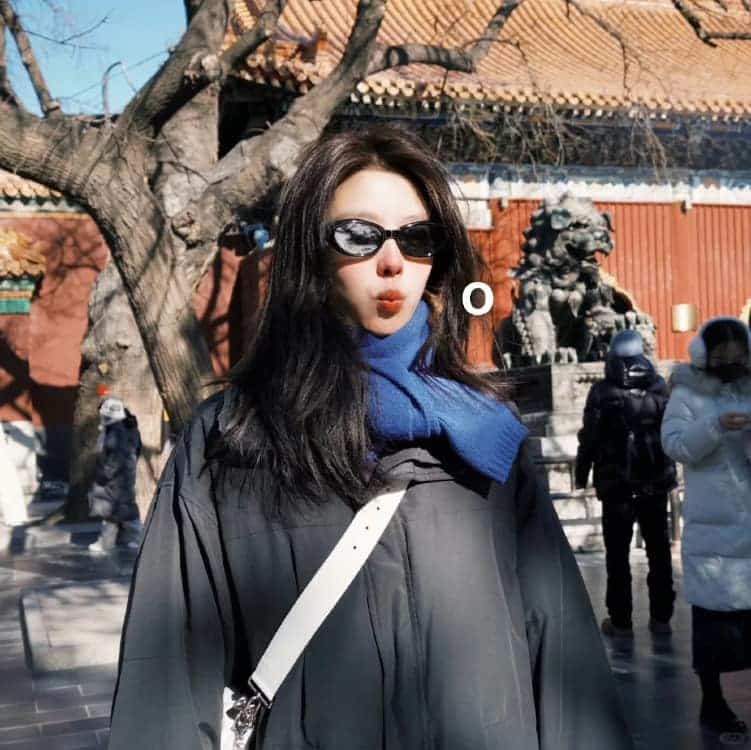 头像大户徐若晗氛围感少女小清新微信头像_1