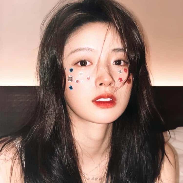 头像大户徐若晗氛围感少女小清新微信头像_2