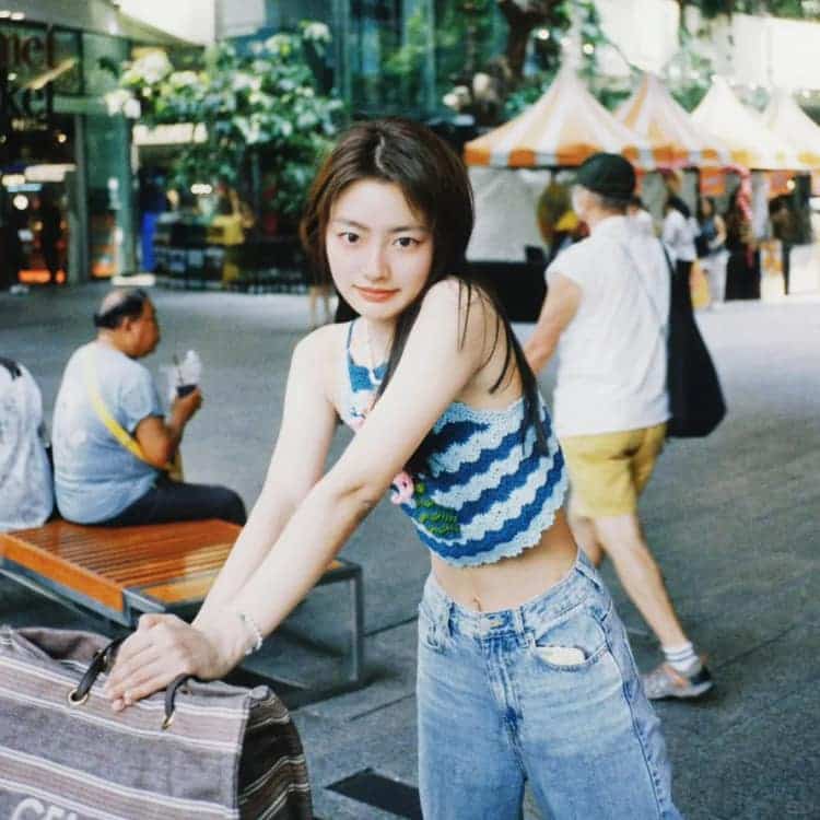 头像大户徐若晗氛围感少女小清新微信头像_20