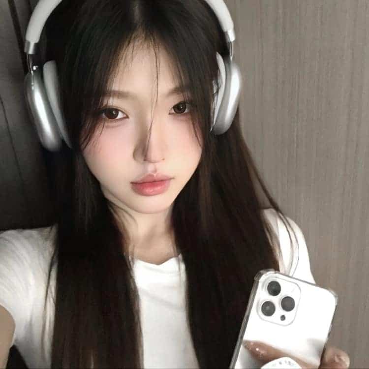 ins高级质感小众唯美滤镜真人女生头像_7