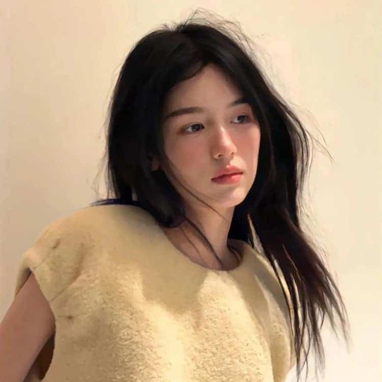ins高级质感小众唯美滤镜真人女生头像_22