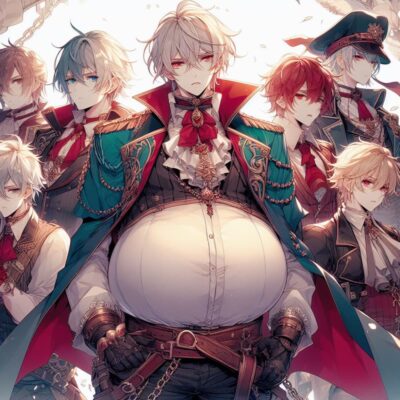AI绘画把魔王被改造成产子工具二创图片