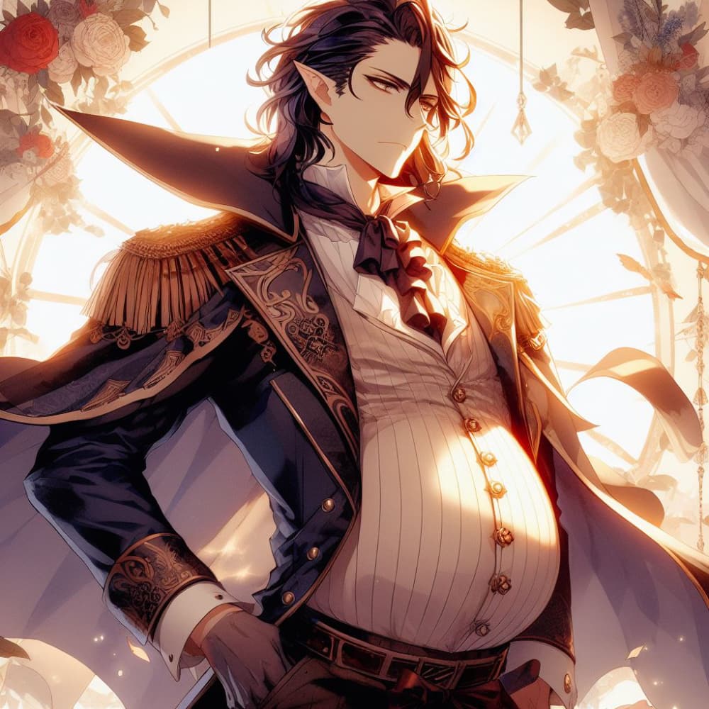 AI绘画把魔王被改造成产子工具二创图片_4