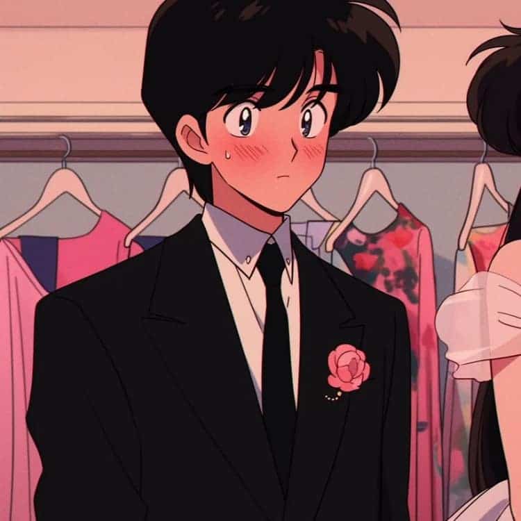 AI旧漫婚纱系列结婚情侣头像 一人一张情头_7