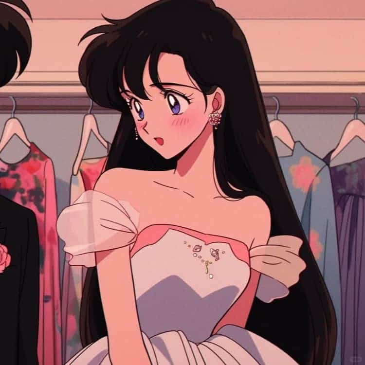 AI旧漫婚纱系列结婚情侣头像 一人一张情头_8