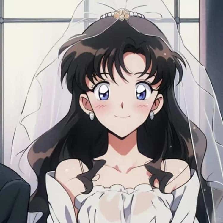 AI旧漫婚纱系列结婚情侣头像 一人一张情头_12