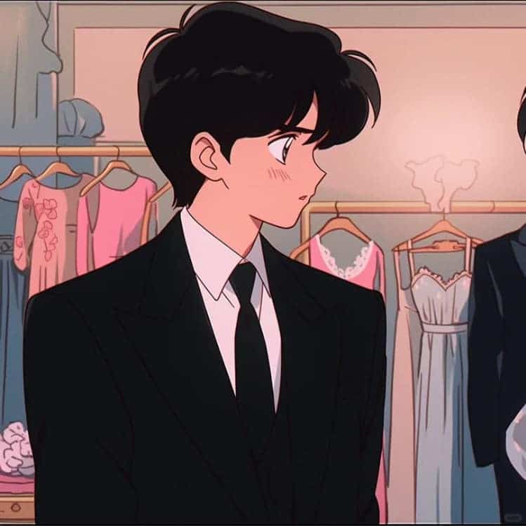 AI旧漫婚纱系列结婚情侣头像 一人一张情头_5