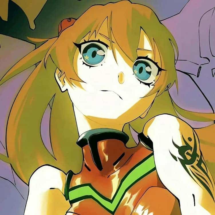 小众艺术感抽象派高深莫测微信头像图_12