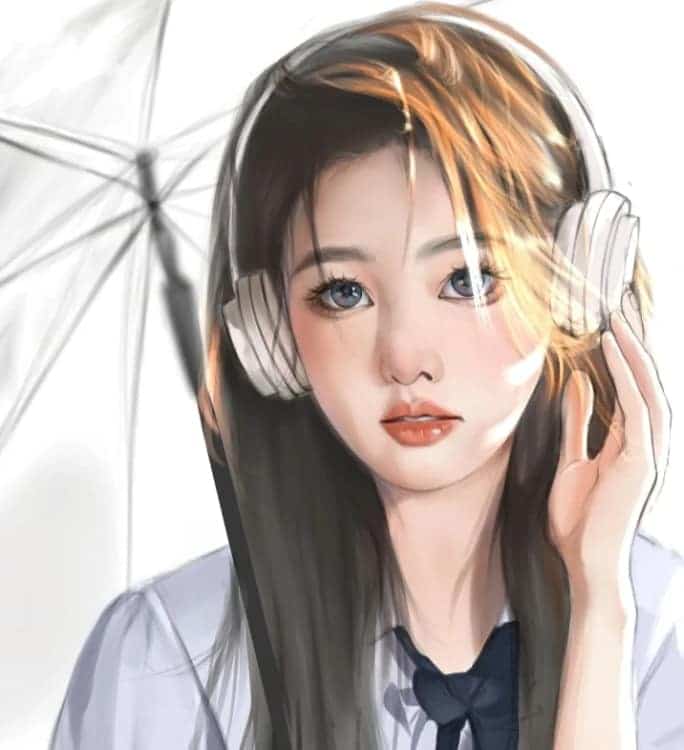 硬糖少女303成员刘些宁漫画头像_9