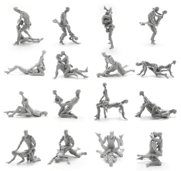 床上100种插秧方法简笔画二次元人物素材！_4