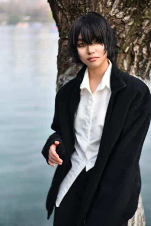 真人cosplay龙族路鸣泽服装造型真人效果图_2