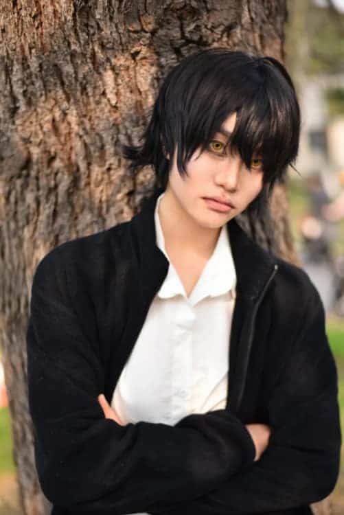 真人cosplay龙族路鸣泽服装造型真人效果图_3
