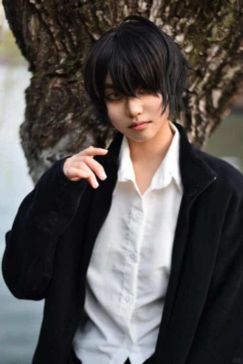 真人cosplay龙族路鸣泽服装造型真人效果图_5