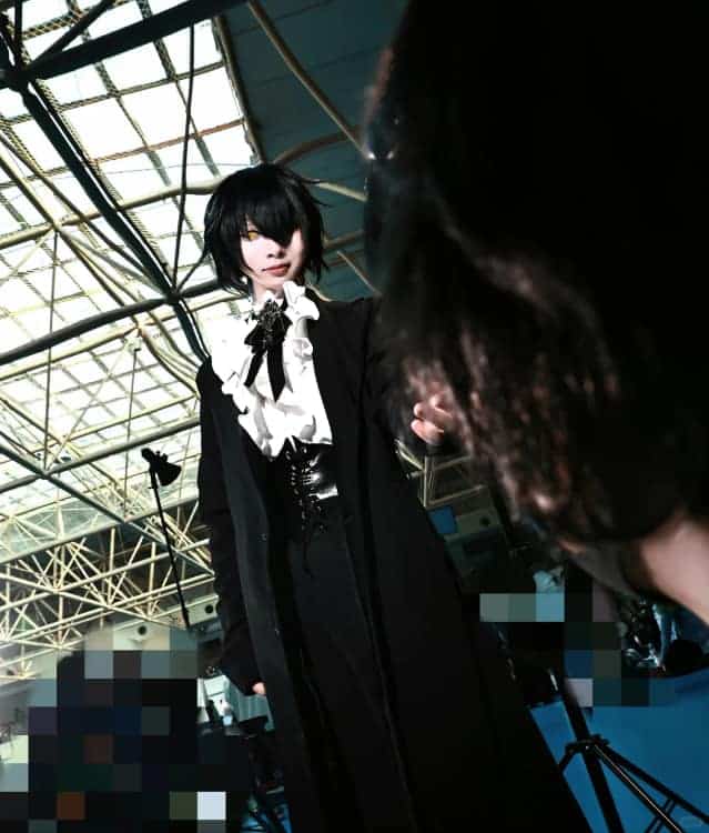 真人cosplay龙族路鸣泽服装造型真人效果图_9