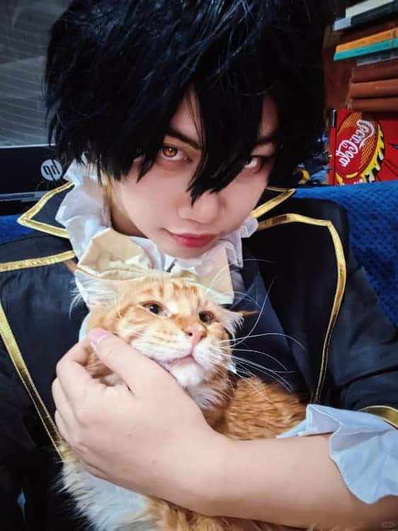真人cosplay龙族路鸣泽服装造型真人效果图_17