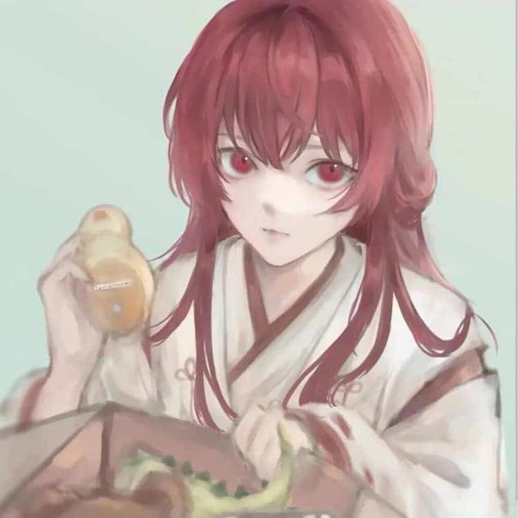 《龙族》上杉绘梨衣动漫少女微信头像_4