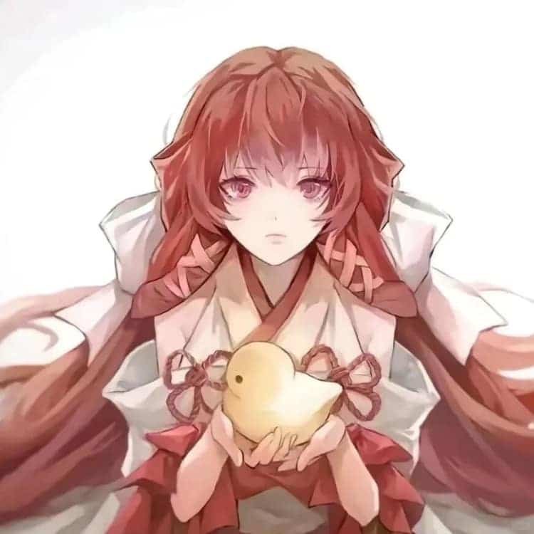 《龙族》上杉绘梨衣动漫少女微信头像_6