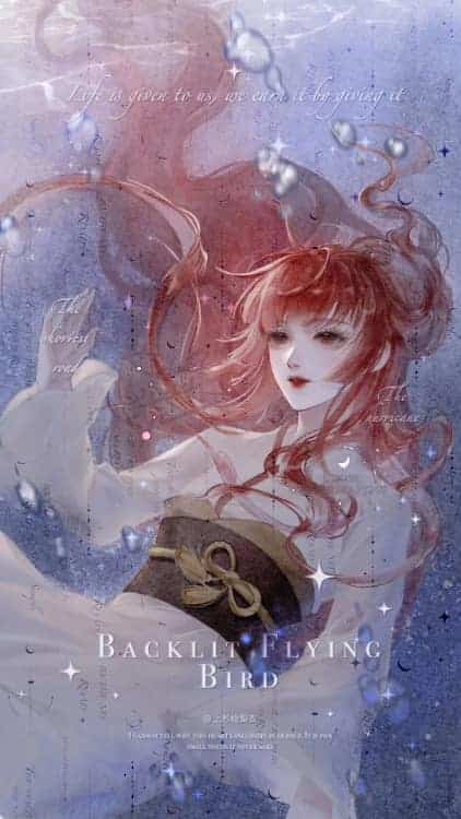 《龙族》上杉绘梨衣动漫少女微信头像_7