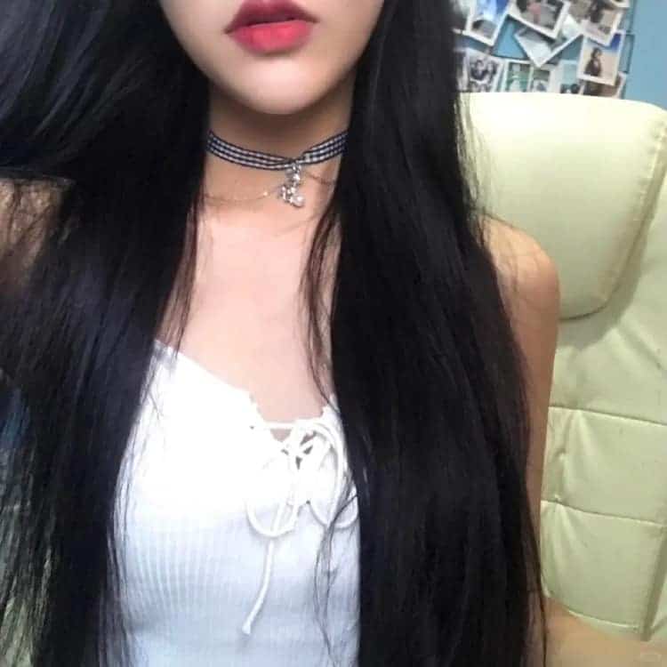 半身部位小姐姐不露脸真人头像_5
