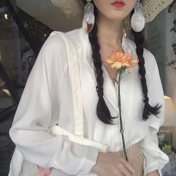 半身部位小姐姐不露脸真人头像_6