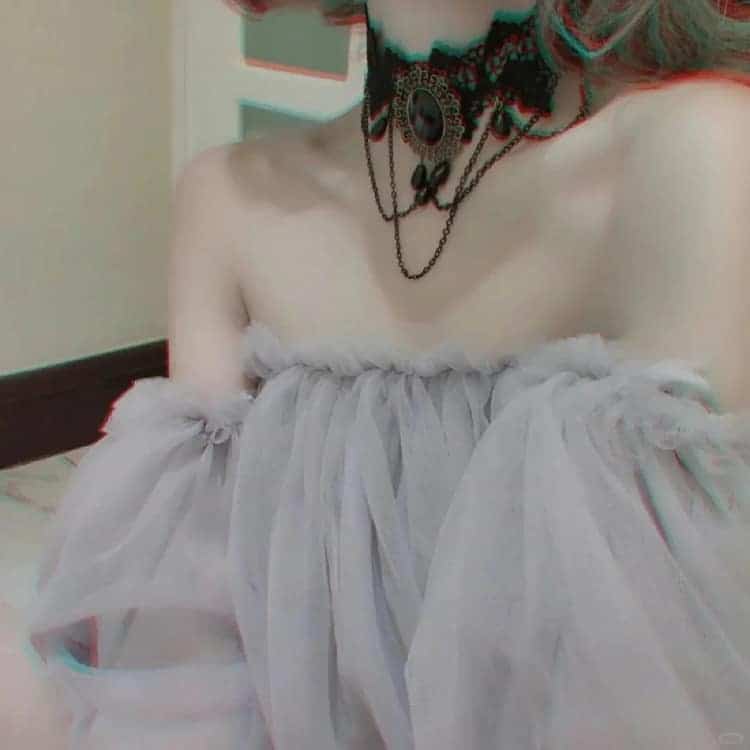 半身部位小姐姐不露脸真人头像_7
