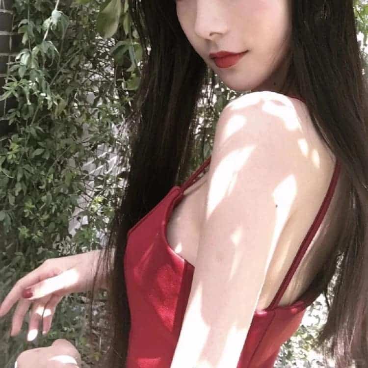 半身部位小姐姐不露脸真人头像_14