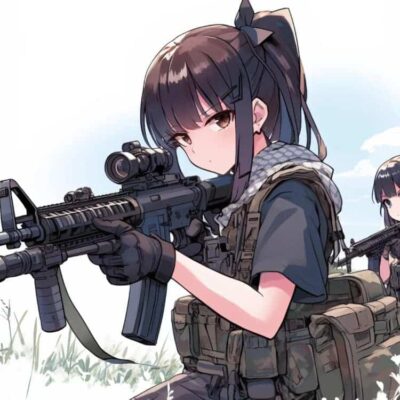 又美又飒少女前线二次元动漫头像高清图
