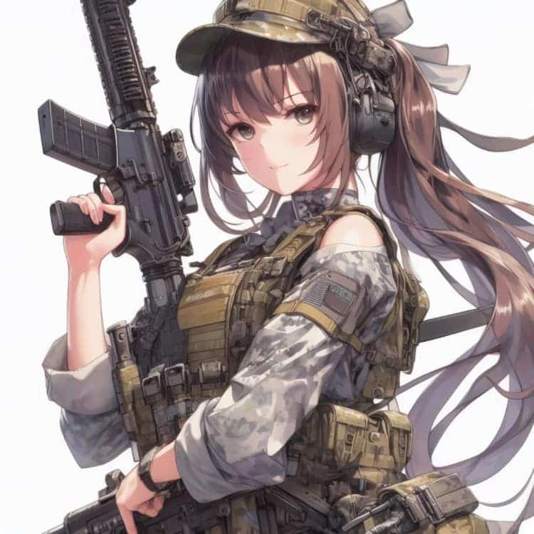 又美又飒少女前线二次元动漫头像高清图_7