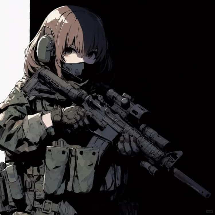 又美又飒少女前线二次元动漫头像高清图_9