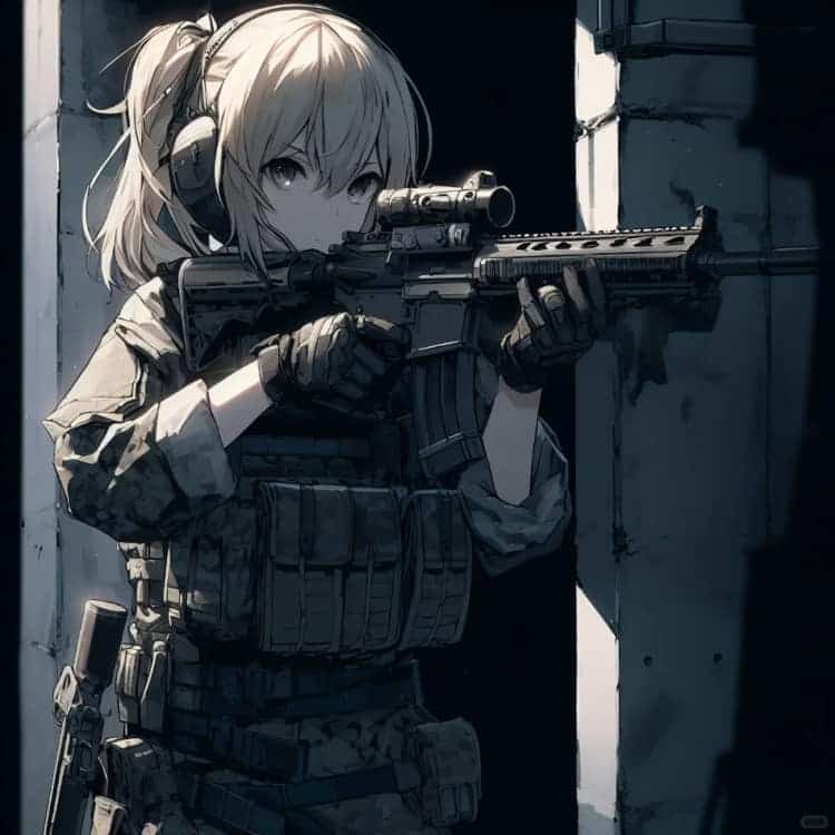又美又飒少女前线二次元动漫头像高清图_18