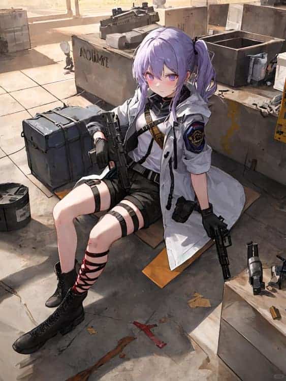 又美又飒少女前线二次元动漫头像高清图_19