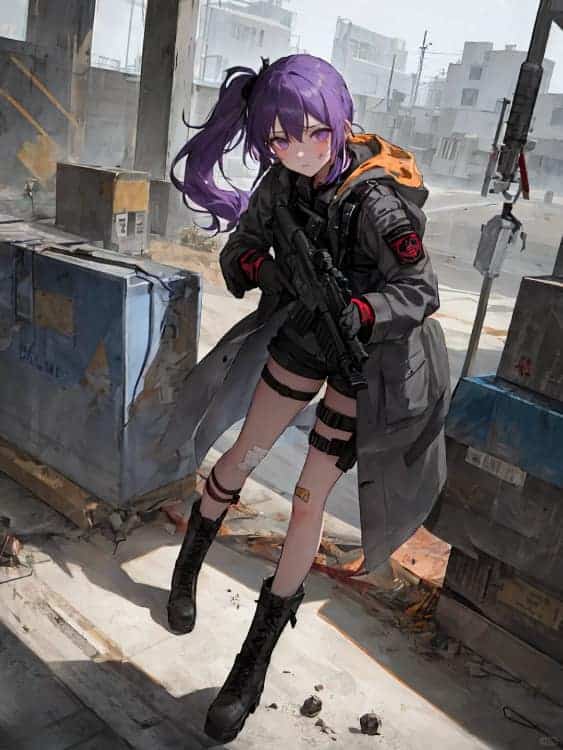 又美又飒少女前线二次元动漫头像高清图_20