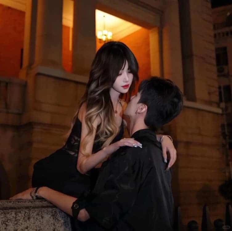 又撩又欲的禁欲系真人情侣头像_16