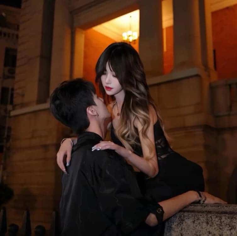 又撩又欲的禁欲系真人情侣头像_15