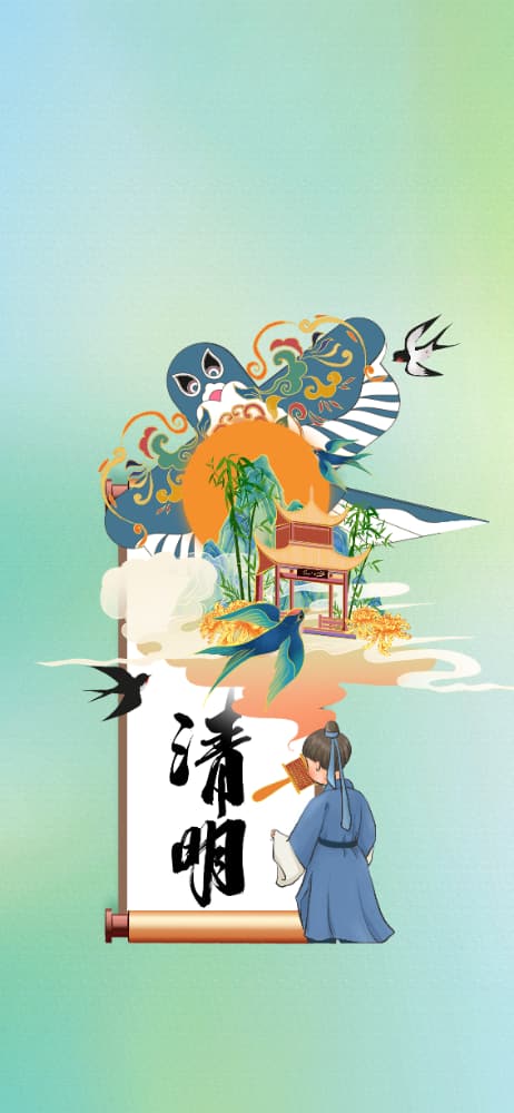 清明节朋友圈配图，愿故人无恙、人间皆安！_3
