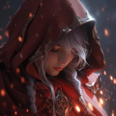《魔兽世界》女生AI头像庆祝国服回归
