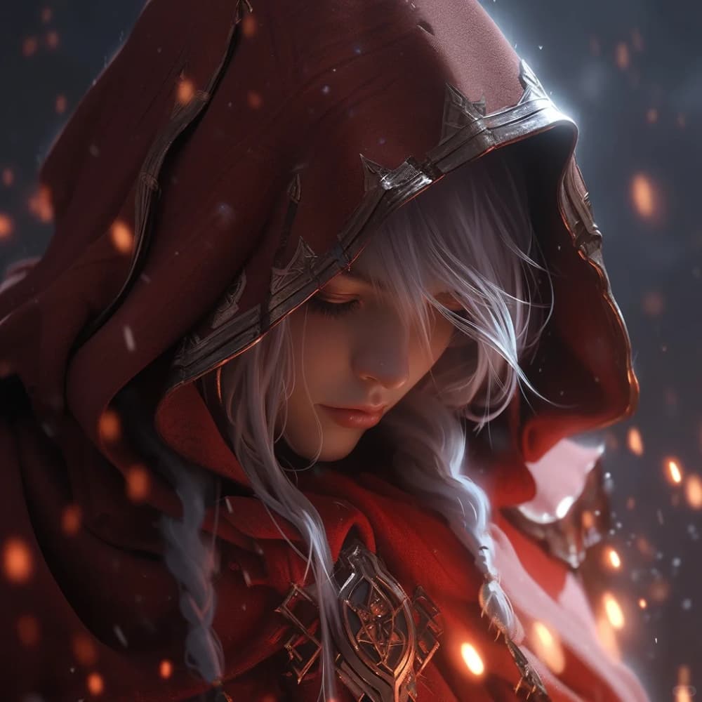 《魔兽世界》女生AI头像庆祝国服回归_8