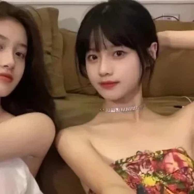 仙气可爱甜酷姐妹二人闺蜜头像一人一张_4